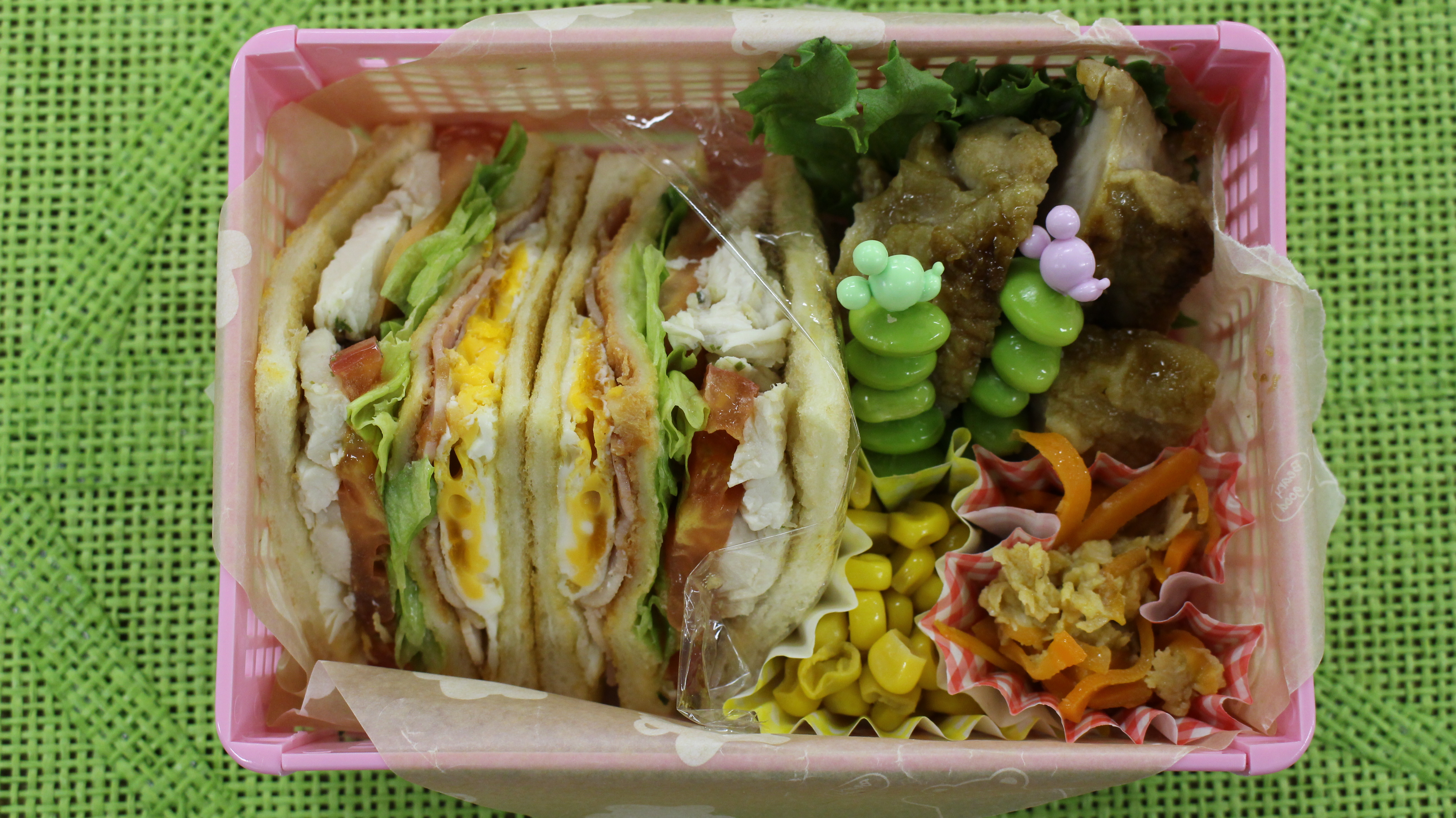 高橋心優さんのお弁当